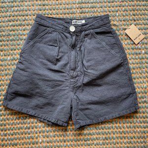 Rudy Jude High Waist Shorts - Dark Gray